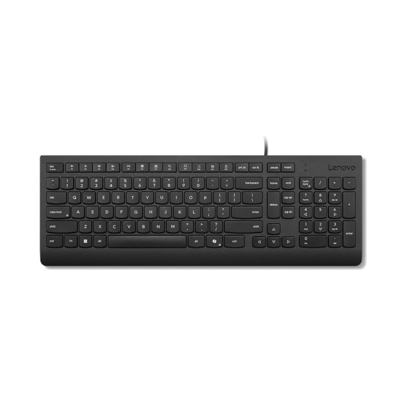Lenovo 4Y41R64633 keyboard Home/Office USB US English Black