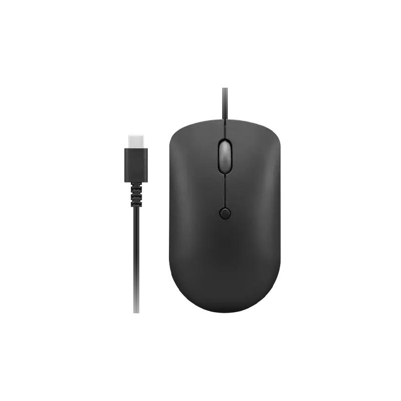 Lenovo GY51D20875 souris Bureau Ambidextre USB Type-C Optique 2400 DPI