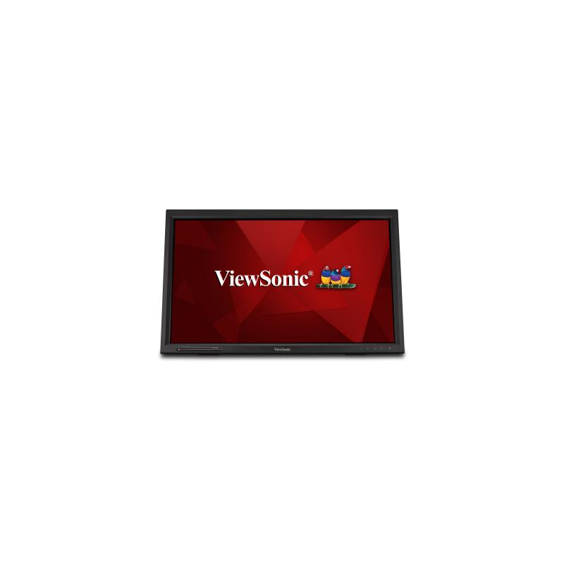 Viewsonic TD2423D écran plat de PC 61 cm (24") 1920 x 1080 pixels Full HD LCD Écran tactile Noir