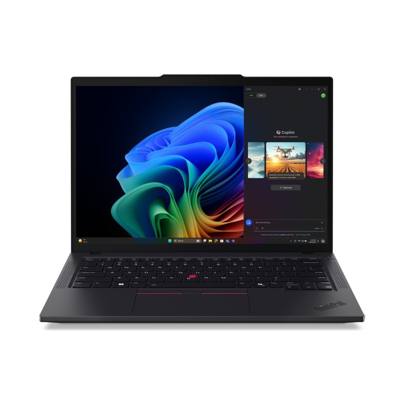 Lenovo ThinkPad T14 Gen 6 (AMD) Copilot+ PC AMD Ryzen™ AI 7 350 Laptop 35.6 cm (14") Touchscreen WUXGA 32 GB DDR5-SDRAM 512 GB SSD Wi-Fi 7 (802.11be) Windows 11 Pro Black