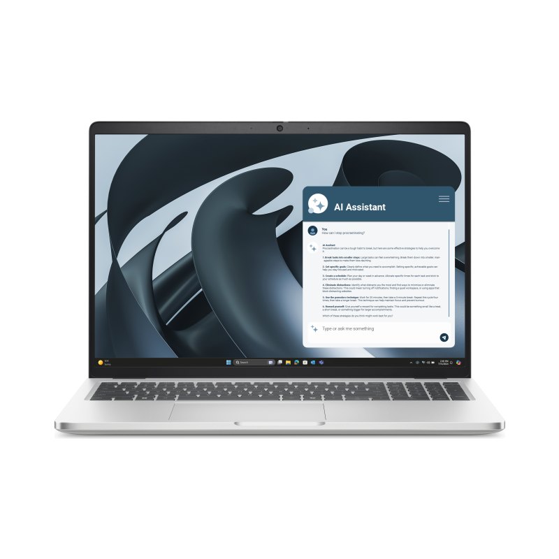 DELL Pro 16 Plus PB16255 AMD Ryzen™ 7 PRO 250 Laptop 40.6 cm (16") Full HD+ 16 GB LPDDR5x-SDRAM 512 GB SSD Wi-Fi 7 (802.11be) Windows 11 Pro US English Platinum, Silver
