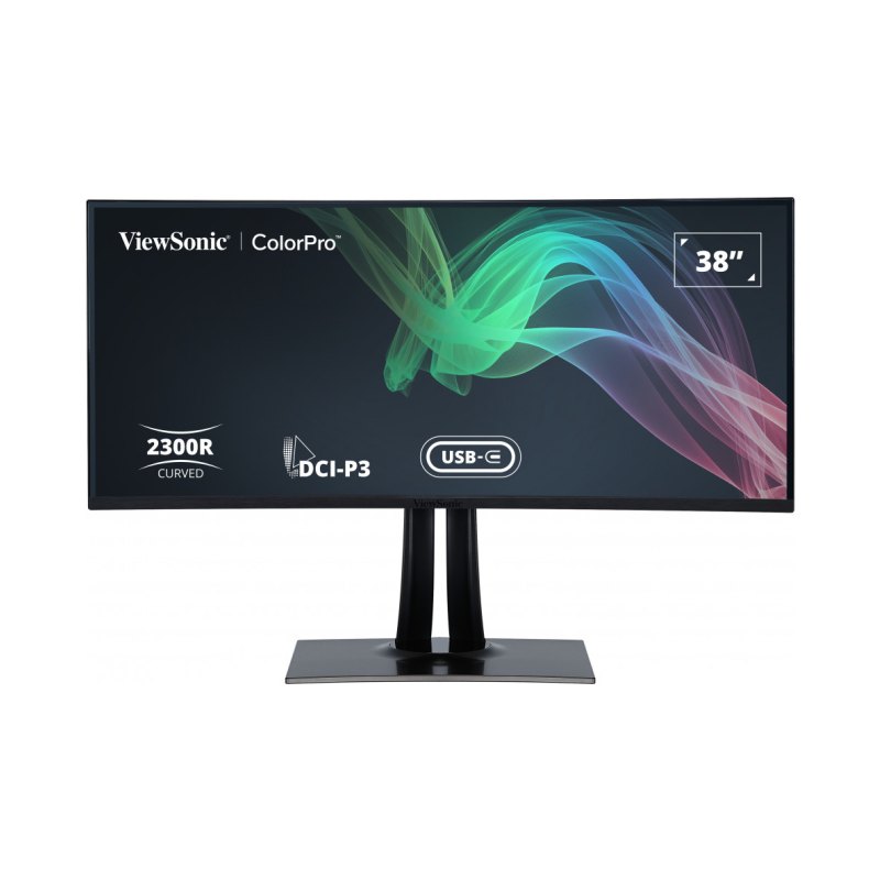 Viewsonic VP3881A computer monitor 96.5 cm (38") 3840 x 1600 pixels Quad HD+ LED Black