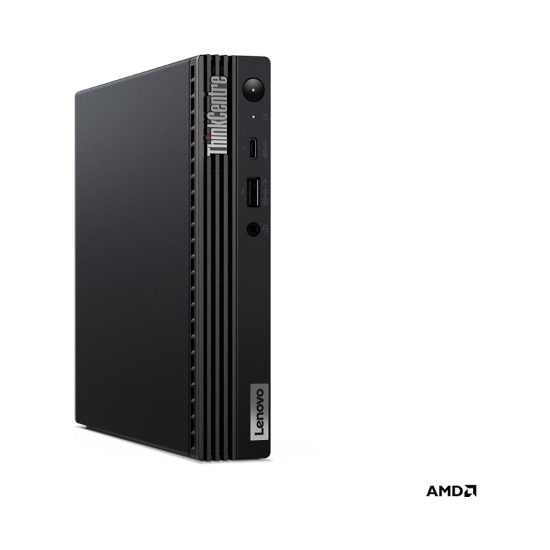 Lenovo ThinkCentre M75q AMD Ryzen™ 3 PRO 5350GE 8 GB DDR4-SDRAM 256 GB SSD Linux Mini PC Black