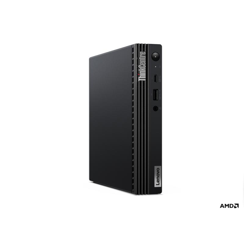 Lenovo ThinkCentre M75q AMD Ryzen™ 3 PRO 5350GE 8 Go DDR4-SDRAM 256 Go SSD linux Mini PC Noir