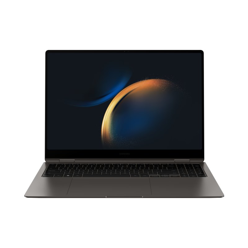 Samsung Galaxy Book3 Pro 360 NP964QFG-KA2CA laptop Intel® Core™ i5 i5-1340P Hybrid (2-in-1) 40.6 cm (16") Touchscreen WQXGA+ 16 GB LPDDR5-SDRAM 512 GB SSD Wi-Fi 6E (802.11ax) Windows 11 Pro Graphite