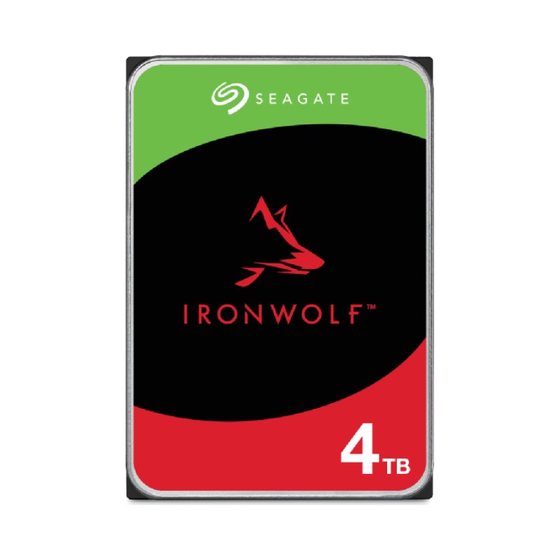 Seagate IronWolf ST4000VN006 internal hard drive 4 TB 5400 RPM 256 MB 3.5" Serial ATA III