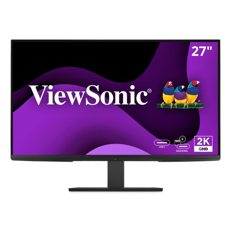 Viewsonic VG Series VG2758-2K écran plat de PC 68,6 cm (27") 2560 x 1440 pixels Quad HD LED Noir