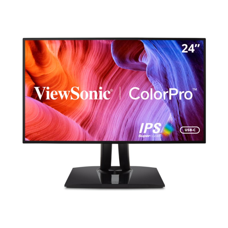 Viewsonic VP Series VP2468A computer monitor 61 cm (24") 1920 x 1080 pixels Full HD LED Black