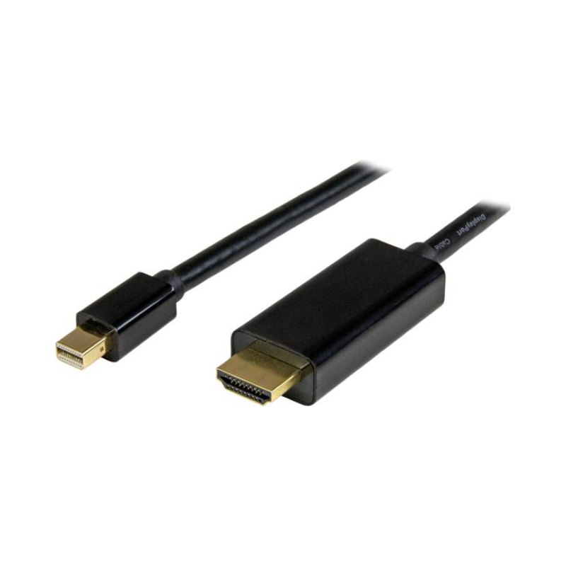 StarTech.com Câble Mini DisplayPort vers HDMI - 1m - 4K 30Hz - Câble Adaptateur Convertisseur mDP vers HDMI