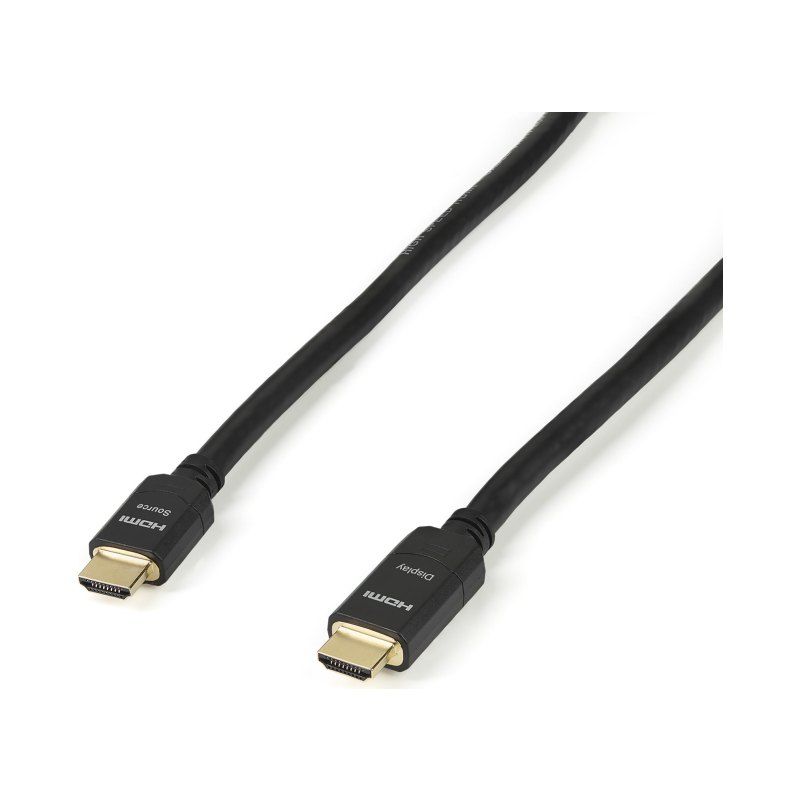 StarTech.com 80ft (24.3m) Active High Speed HDMI Cable, 4K 30Hz / 1080p 120Hz, HDCP 1.4/ARC, Gold Plated Connectors, UHD HDMI 1.4 Cord for TV / Monitor / Display