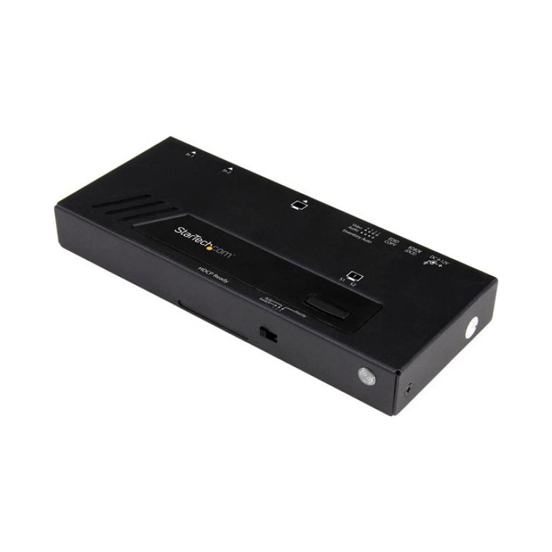 StarTech.com 2-Port HDMI Automatic Video Switch - 4K with Fast Switching - TAA