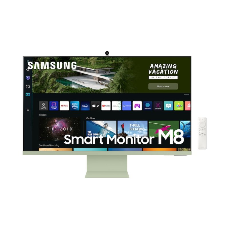 Samsung LS32BM80GUNXGO computer monitor 81.3 cm (32") 3840 x 2160 pixels 4K Ultra HD Green