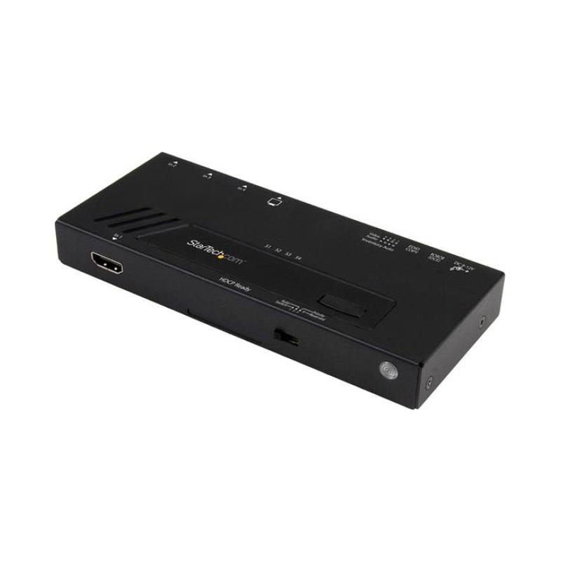 StarTech.com 4-Port HDMI Automatic Video Switch - 4K with Fast Switching - TAA