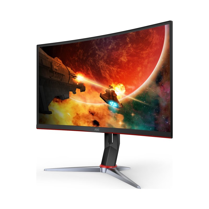 AOC C32G2 computer monitor 81.3 cm (32") 1920 x 1080 pixels Full HD LED Black, Red