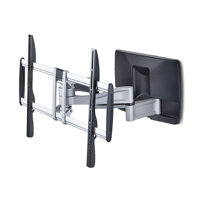 StarTech.com Support Mural Articulé Robuste pour Téléviseur à Écran Plat jusqu'à 100" et 85kg, VESA 800x500, Support à Profil Bas, Conforme TAA
