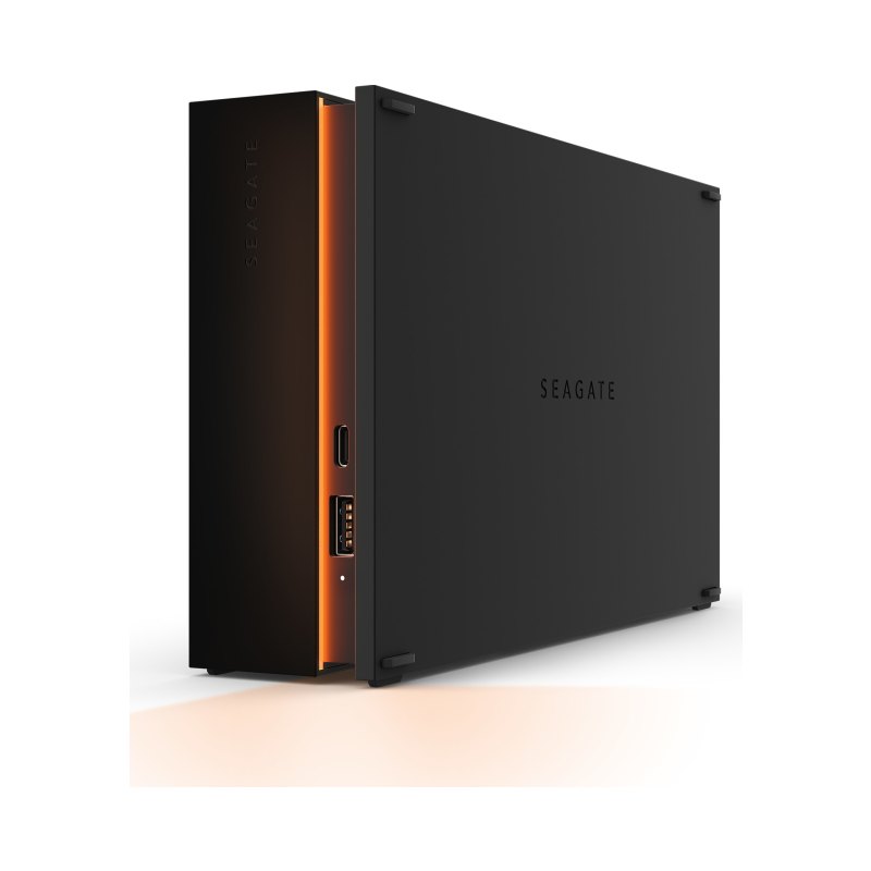 Seagate FireCuda Gaming Hub external hard drive 8 TB Micro-USB B / USB Type-A / USB Type-C 3.2 Gen 1 (3.1 Gen 1) Black