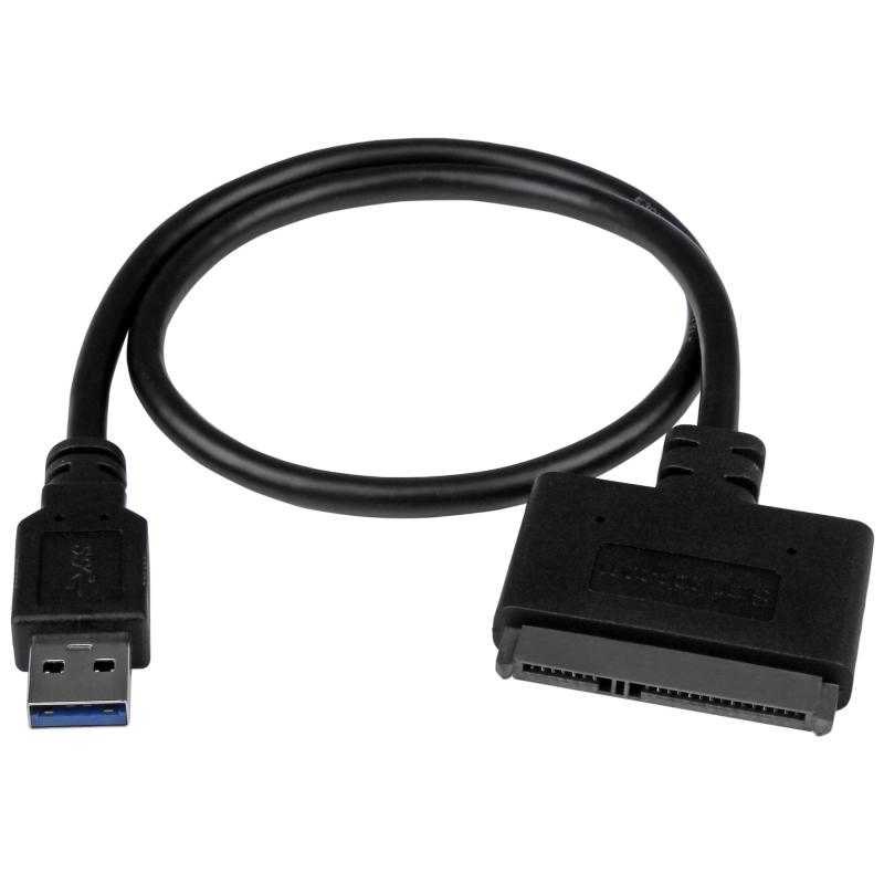 StarTech.com Adaptateur de Disque Dur USB 3.1 à 2,5" SATA - USB 3.1 Gen 2 10Gbps avec Convertisseur de Stockage Externe HDD/SSD UASP