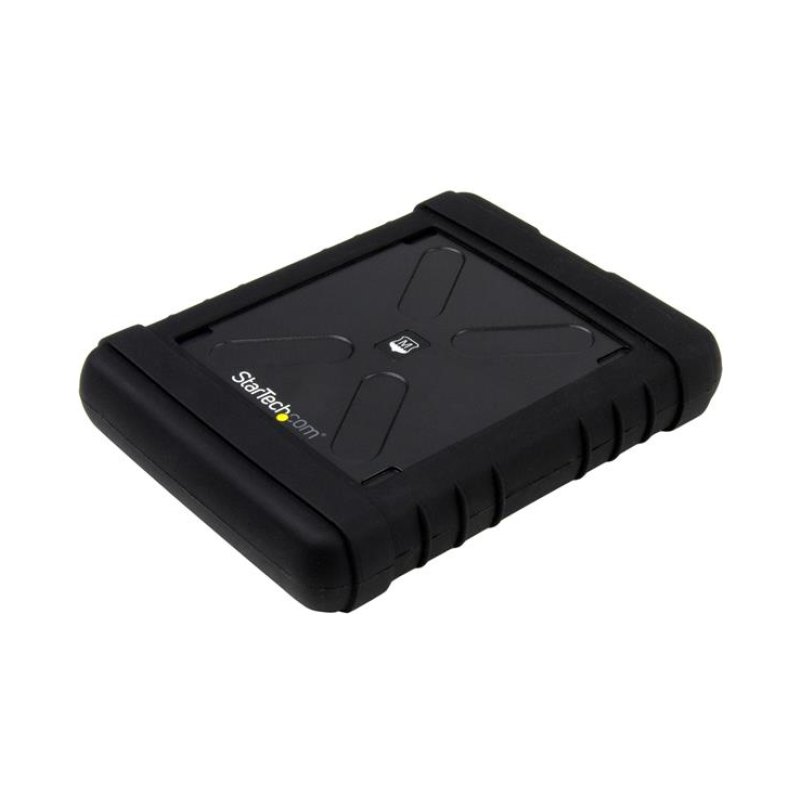 StarTech.com Rugged Hard Drive Enclosure - USB 3.0 to 2.5in SATA 6Gbps HDD or SSD - UASP