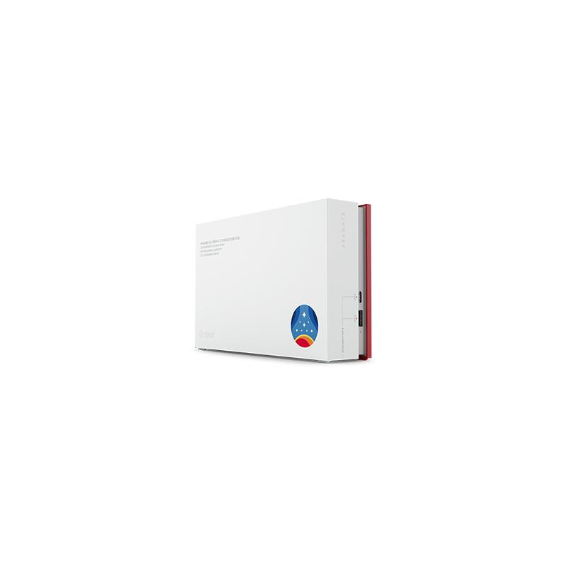 Seagate Game Drive Starfield SE Game Hub disque dur externe 8 To USB Type-A / USB Type-C 3.2 Gen 1 (3.1 Gen 1) Rouge, Blanc