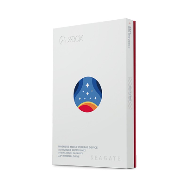 Seagate Game Drive Starfield SE HDD external hard drive 2 TB Micro-USB B 3.2 Gen 1 (3.1 Gen 1) White