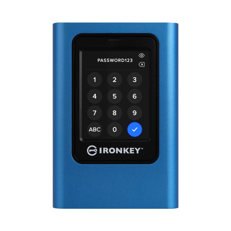 Kingston Technology IronKey 7680GB Vault Privacy 80 XTS-AES 256-bit Encrypted External SSD