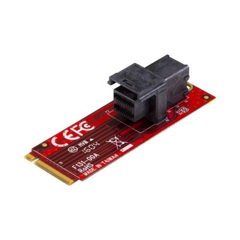 StarTech.com U.2 (SFF-8643) to M.2 PCI Express 3.0 x4 Host Adapter Card for 2.5” U.2 NVMe SSD