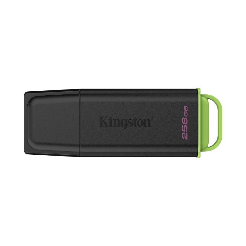 Kingston Technology DataTraveler 256GB Portable USB 3.2 Gen 1 Exodia Black/Green
