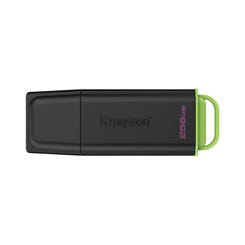 Kingston Technology DataTraveler 256GB Portable USB 3.2 Gen 1 Exodia Black/Green