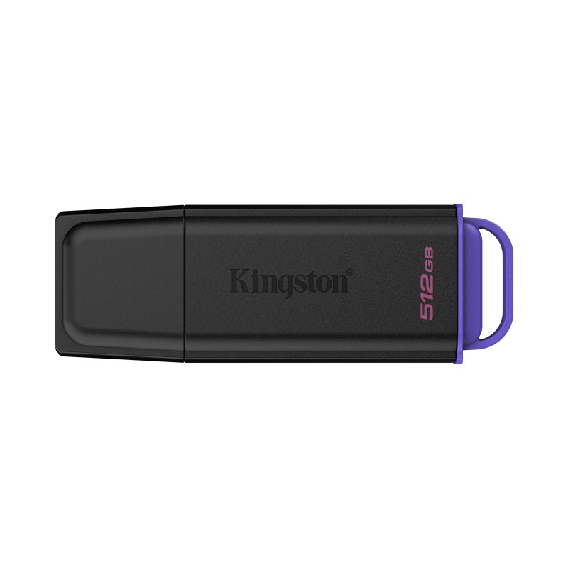 Kingston Technology DataTraveler 512GB Portable USB 3.2 Gen 1 Exodia Black/Purple