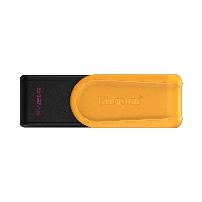 Kingston Technology DataTraveler 512GB Portable USB 3.2 Gen 1 Exodia S (Black/Yellow)