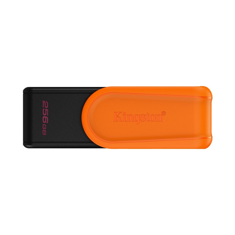 Kingston Technology DataTraveler 256GB Portable USB 3.2 Gen 1 Exodia S (Black/Orange)