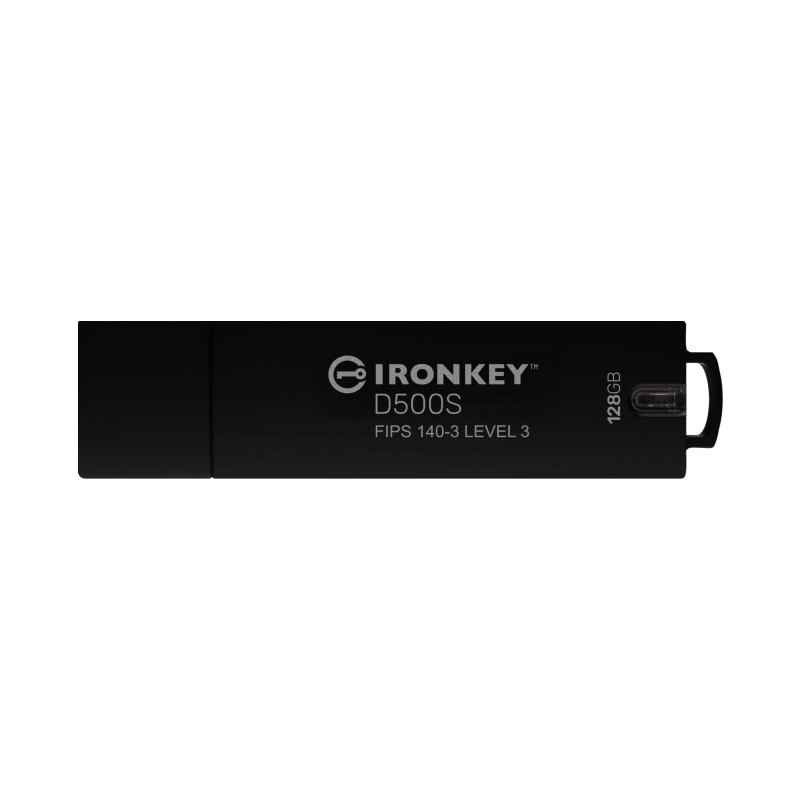 Kingston Technology IronKey 128GB D500S FIPS 140-3 Lvl 3 AES-256