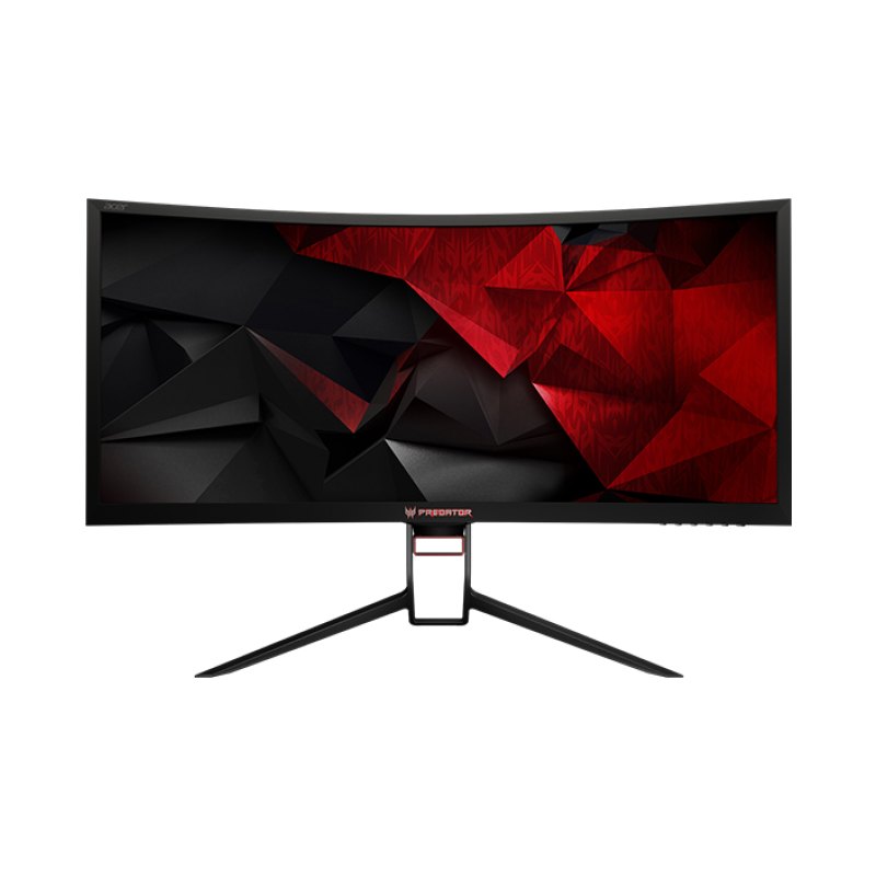 Acer Predator Z35P bmiphz computer monitor 88.9 cm (35") 3440 x 1440 pixels UltraWide Quad HD LED Black, Red