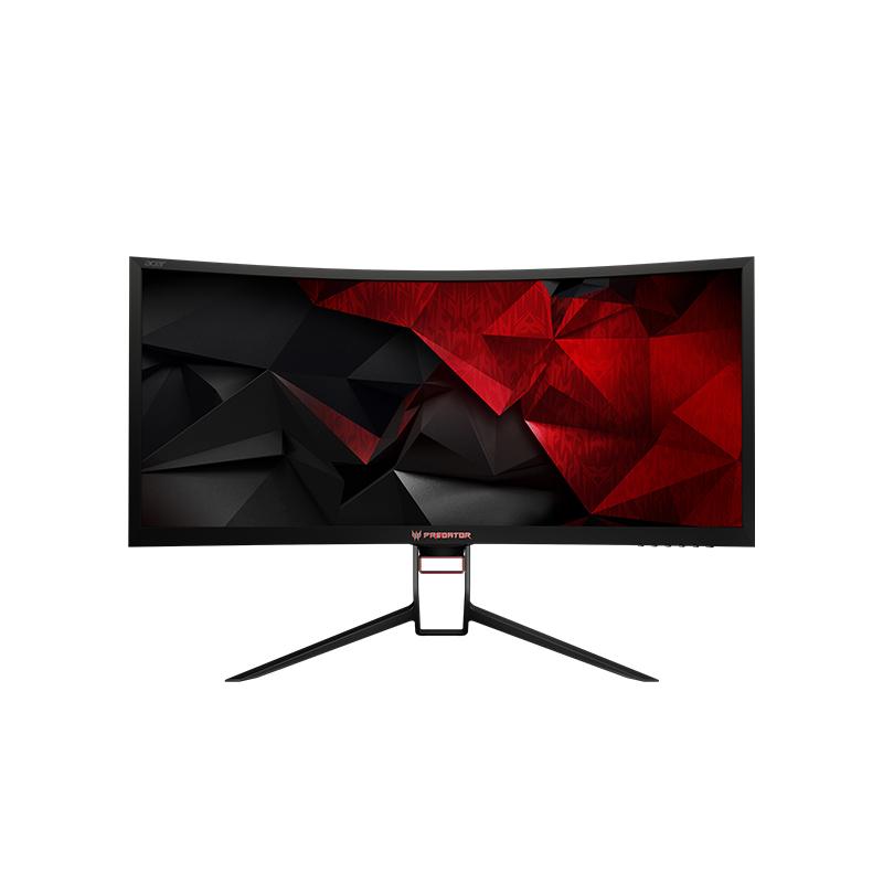 Acer Predator Z35P bmiphz écran plat de PC 88,9 cm (35") 3440 x 1440 pixels UltraWide Quad HD LED Noir, Rouge
