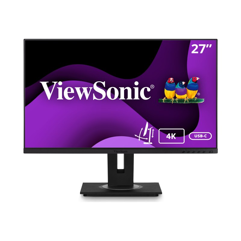 Viewsonic VG Series VG2756-4K computer monitor 68.6 cm (27") 3840 x 2160 pixels 4K Ultra HD LED Black