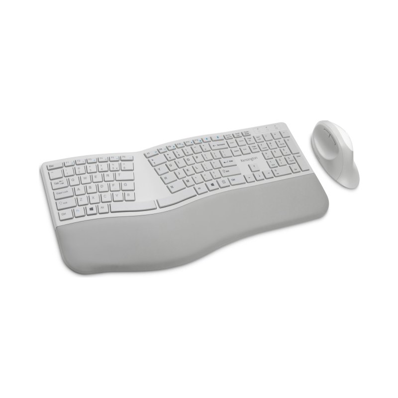 Kensington Pro Fit® Ergo Wireless Keyboard and Mouse—Gray