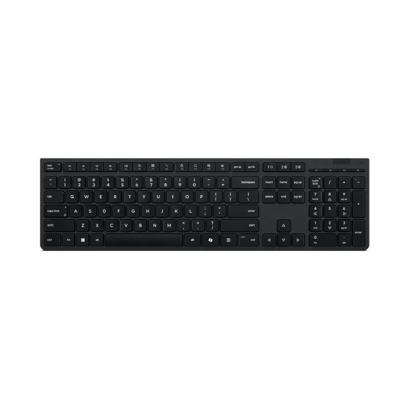 Lenovo 4Y41R64505 keyboard Home/Office RF Wireless + Bluetooth QWERTY US English Black