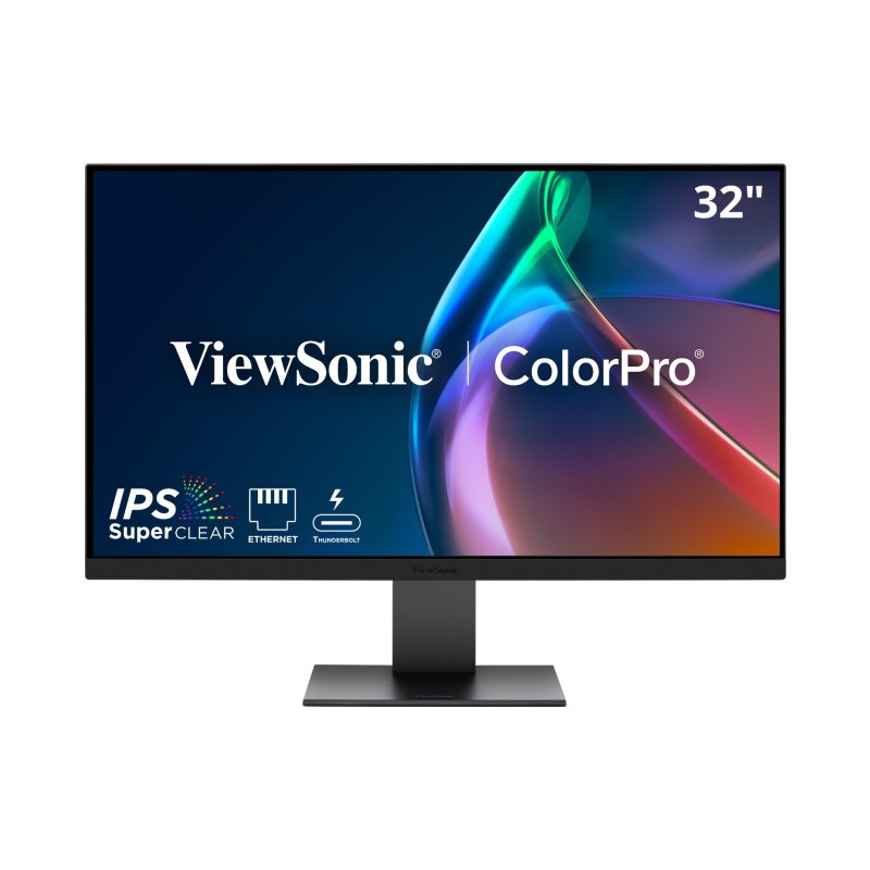 Viewsonic VP Series VP3276T-4K computer monitor 81.3 cm (32") 3840 x 2160 pixels 4K Ultra HD LED Black
