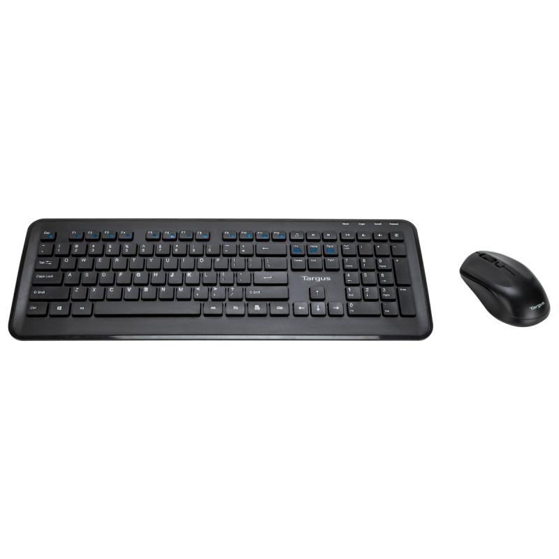 Targus KM610 clavier Souris incluse Bureau RF sans fil QWERTY Anglais Noir