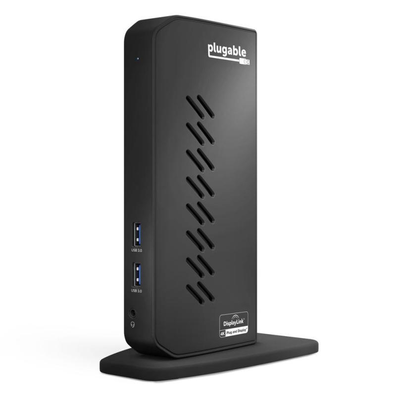 Plugable Technologies UD-6950Z station d'accueil USB 3.2 Gen 1 (3.1 Gen 1) Type-C Noir