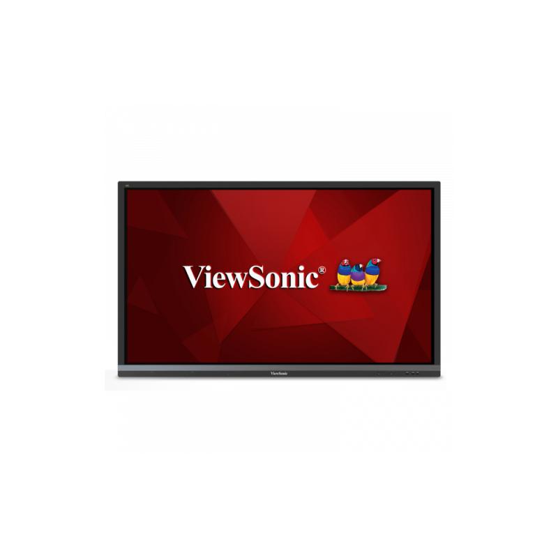 Viewsonic IFP6550 tableau blanc interactif 165,1 cm (65") 3840 x 2160 pixels Écran tactile Noir