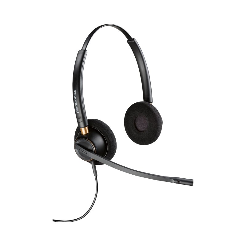 HP Poly Poly EncorePro 520 Headset Wired Head-band Business/Everyday Black