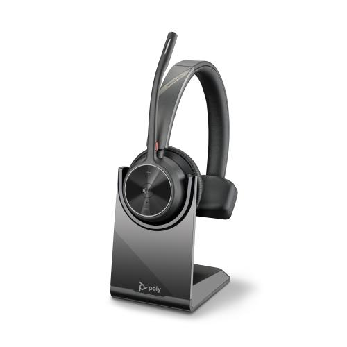 HP Poly Voyager 4310-M Microsoft Teams Certified USB-C Headset +BT700 dongle +Charging Stand