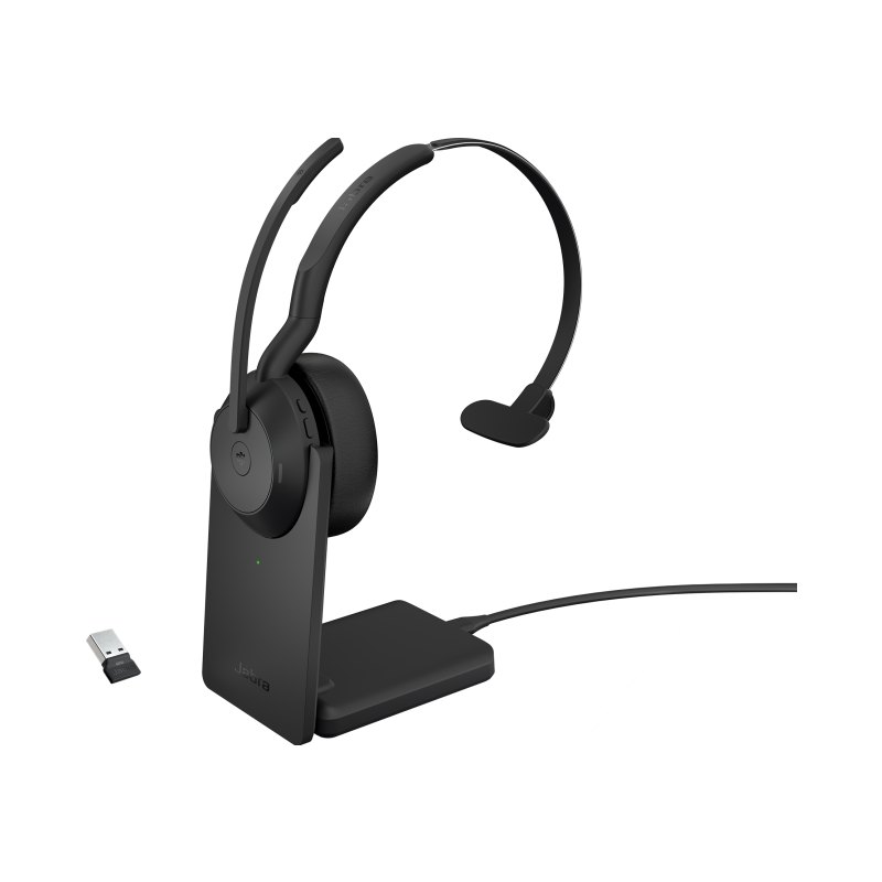 Jabra Evolve2 55 - Link380a MS Mono (Include Stand), NA