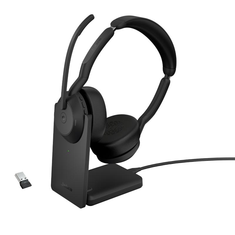Jabra Evolve2 55 Casque Sans fil Arceau Bureau/Centre d'appels USB Type-C Bluetooth