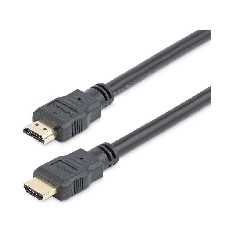 StarTech.com 10-Pack 6ft (1.8m) HDMI Cable, 4K High Speed HDMI Cable w/ Ethernet, UHD 4K 30Hz Video, HDMI 1.4 Cable, Ultra HD HDMI Monitors, Projectors, TVs & Displays, Black HDMI Cord - M/M