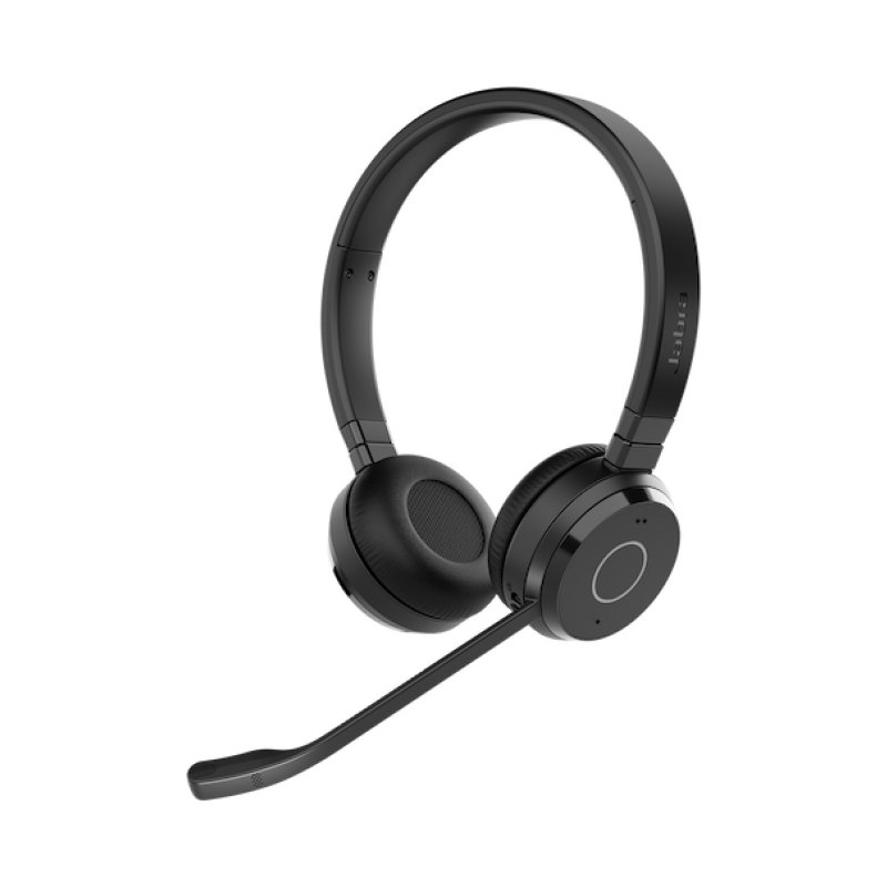 Jabra Evolve 65 TE Headset Wireless Head-band Office/Call center Bluetooth Black