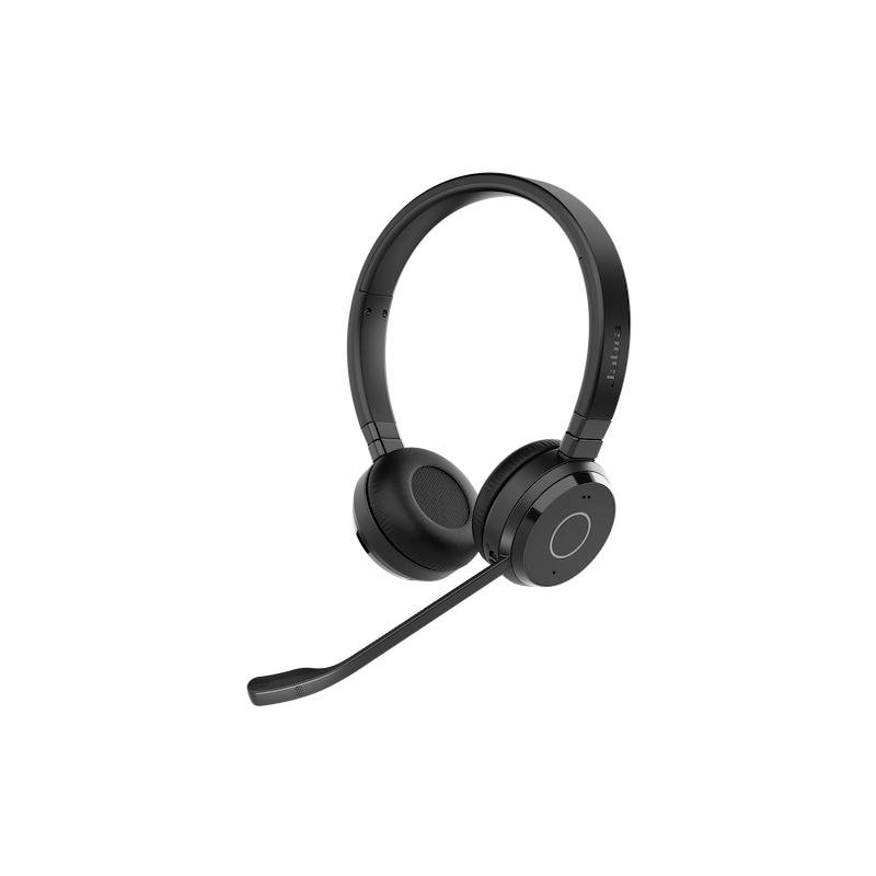 Jabra Evolve 65 TE Casque Sans fil Arceau Bureau/Centre d'appels Bluetooth Noir