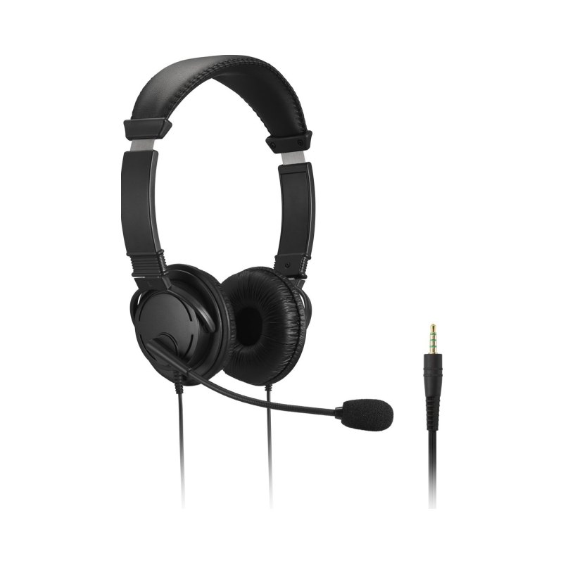 Kensington Classic 3.5mm Headset with Mic and Volume Control