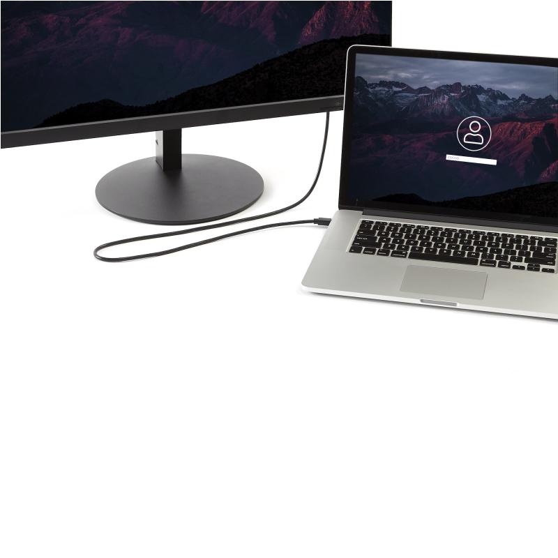 StarTech.com Câble Mini DisplayPort à DisplayPort 1.2 de 1,8m - Câble Adaptateur Mini DisplayPort à DisplayPort 4K x 2K UHD - Câble Mini DP à DP pour Moniteur - Cordon Convertisseur mDP à DP